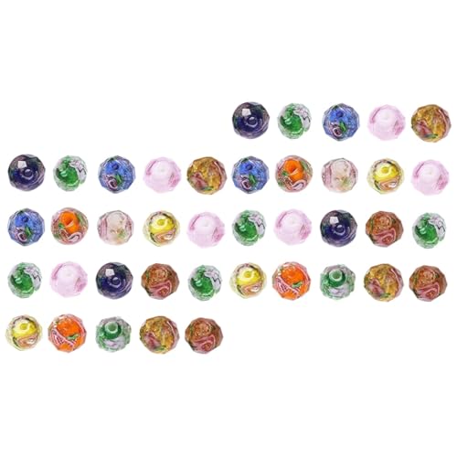 OSALADI 2 Sätze Teiliges Glasperlen Diy Schmuckzubehör Spacer Beads Für Armbänder Und Handgefertigte Perlen Für Bastelprojekte Für Schmuckliebhaber 20 Stück * 2 OSALADI 2 Sätze Teiliges Glasperlen Diy Schmuckzubehör Spacer Beads Für Armbänder Und Handgefertigte Perlen Für Bastelprojekte Für Schmuckliebhaber 20 Stück * 2 von OSALADI
