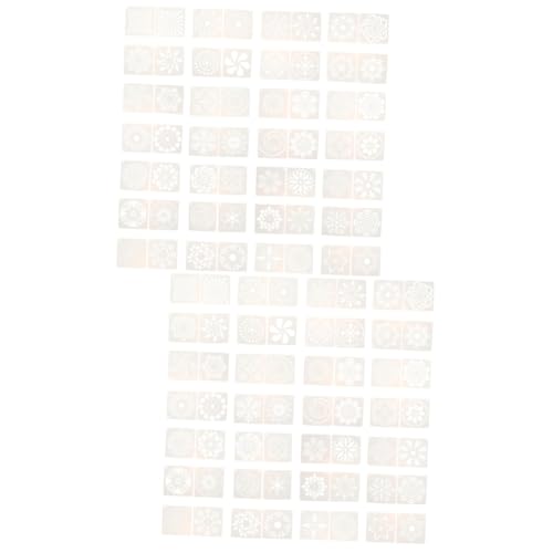 OSALADI 2 Sätze Teiliges Mandala Malschablonen Wiederverwendbare Diy Schablonen Für Malerei Zeichnungen Und Kreative Projekte Verschiedenen Oberflächen 56 Stücke * 2 OSALADI 2 Sätze Teiliges Mandala Malschablonen Wiederverwendbare Diy Schablonen Für Malerei Zeichnungen Und Kreative Projekte Verschiedenen Oberflächen 56 Stücke * 2 von OSALADI