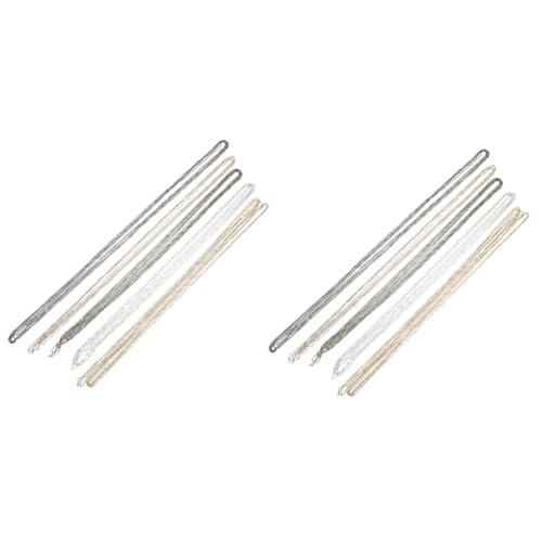 OSALADI 2 Sätze Teiliges Metallperlen Kettenverlängerung Für Diy Schmuck Antikbronze Gunmetal Für Schlüsselanhänger Und Fan Pull Chains 5 Stück * 2 von OSALADI