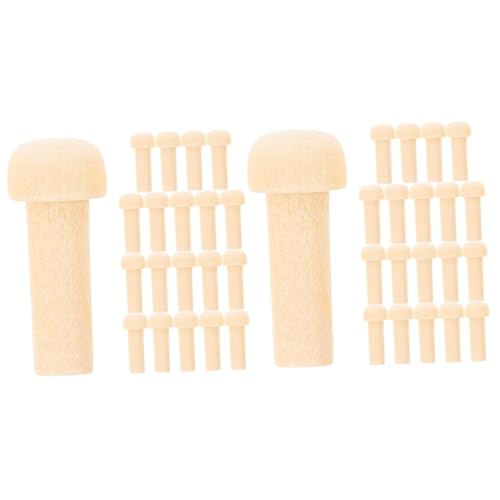 OSALADI 2 Sätze Teiliges Mini Holzrohlinge Lange Unbemalte Holzachsen Pegs Vielseitige Diy Holzteile Für Möbel Spielzeugbau Und Bastelprojekte Handliche Naturbelassen Zum 20 Stück * 2 OSALADI 2 Sätze Teiliges Mini Holzrohlinge Lange Unbemalte Holzachsen Pegs Vielseitige Diy Holzteile Für Möbel Spielzeugbau Und Bastelprojekte Handliche Naturbelassen Zum 20 Stück * 2 von OSALADI