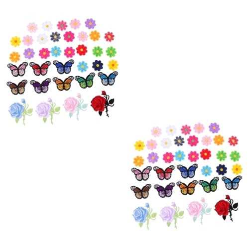 OSALADI 2 Sätze Teiliges Set Blumen Stickereipatches Für Kleidung Diy Dekorations Und Reparaturaufkleber Für Kleidung Taschen Und Handwerksprojekte 36 Stück * 2 OSALADI 2 Sätze Teiliges Set Blumen Stickereipatches Für Kleidung Diy Dekorations Und Reparaturaufkleber Für Kleidung Taschen Und Handwerksprojekte 36 Stück * 2 von OSALADI