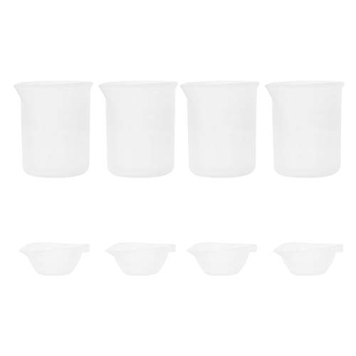 OSALADI 2 Sätze Teiliges Silikon Dosierbecher Set Praktische Mischbecher Für Pigmente Und Harz Für Diy Projekte Und Kreative Bastelarbeiten 8 Stücke * 2 OSALADI 2 Sätze Teiliges Silikon Dosierbecher Set Praktische Mischbecher Für Pigmente Und Harz Für Diy Projekte Und Kreative Bastelarbeiten 8 Stücke * 2 von OSALADI