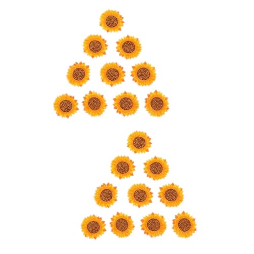 OSALADI 2 Sätze Teiliges Sonnenblumen Patches Kreative Stickerei Aufnäher Für Kleidung Langlebig Und Zum Dekorieren Von Jeans Und Taschen 10 Stück * 2 OSALADI 2 Sätze Teiliges Sonnenblumen Patches Kreative Stickerei Aufnäher Für Kleidung Langlebig Und Zum Dekorieren Von Jeans Und Taschen 10 Stück * 2 von OSALADI
