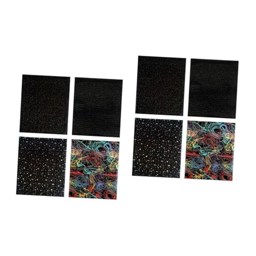 OSALADI 2 Sätze Thermotransfer-schriftzugfolie Klebeband Selbstklebend Bildaufhängeleiste Wärmeübertragungsfolie Bausatz Haken Wärmeübertragungsmembran Hitze Doppelt Film Pu 4 Blätter * 2 von OSALADI