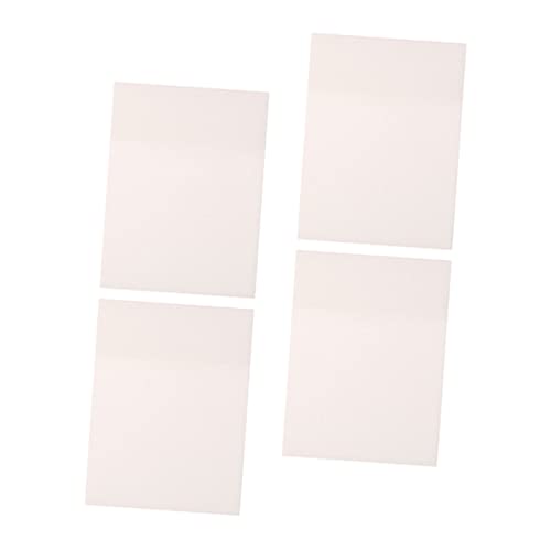 OSALADI 2 Sätze Transparent Haftnotizen Tearable Memo Sticker Für Büro Schule Und Zuhause Praktische Selbstklebende Notizzettel Blöcke 200 Blatt*2 von OSALADI