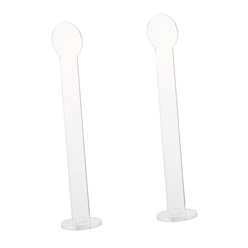 OSALADI 2 Sätze Transparente Acryl Klebebandhalter DIY Aufbewahrungsständer für Washi Tape und Klebeband Platzsparender Organizer für Zuhause Büro Einfach zu Reinigen Glatte Oberfläche von OSALADI