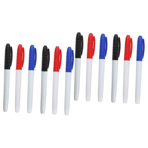 OSALADI 2 Sätze Wiederverwendbare Whiteboard Marker Spitze Abwischbar Für Schule Und Büro 6 Stück * 2 OSALADI 2 Sätze Wiederverwendbare Whiteboard Marker Spitze Abwischbar Für Schule Und Büro 6 Stück * 2 von OSALADI