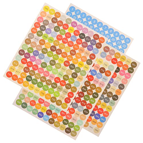 OSALADI 2 Sätze farbige Aufkleber Briefe Malerei Erwachsene Kunst farbige Etiketten selbstklebende etiketten bunter Nummernaufkleber Aufkleber mit Kreisnummern Papier OSALADI 2 Sätze farbige Aufkleber Briefe Malerei Erwachsene Kunst farbige Etiketten selbstklebende etiketten bunter Nummernaufkleber Aufkleber mit Kreisnummern Papier von OSALADI