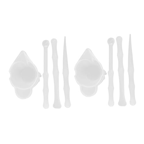OSALADI 2 Satz Silikon Mischbecher Set mit Rührstab Teiliges Set für Pigmentmischung für Diy Projekte und Harzarbeiten Einfach zu Bedienen und Wiederverwendbar OSALADI 2 Satz Silikon Mischbecher Set mit Rührstab Teiliges Set für Pigmentmischung für Diy Projekte und Harzarbeiten Einfach zu Bedienen und Wiederverwendbar von OSALADI