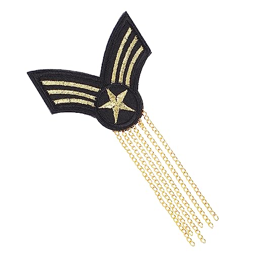 OSALADI 2 Stck Herren Schulterklappe mit Mehrlagiger Quaste Englischer Stil Epaulette Fransen Schulterbadge Leicht Anzubringen Geeignet für Kostüme und Uniformen OSALADI 2 Stck Herren Schulterklappe mit Mehrlagiger Quaste Englischer Stil Epaulette Fransen Schulterbadge Leicht Anzubringen Geeignet für Kostüme und Uniformen von OSALADI
