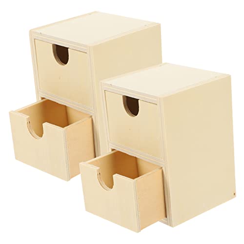 OSALADI 2 Stck. Unbemalte Holzschubladen Diy Kleine Schubladen Holz Lagig Kinderhandwerk und Kreativprojekte Flexibles Design für Bastelideen OSALADI 2 Stck. Unbemalte Holzschubladen Diy Kleine Schubladen Holz Lagig Kinderhandwerk und Kreativprojekte Flexibles Design für Bastelideen von OSALADI