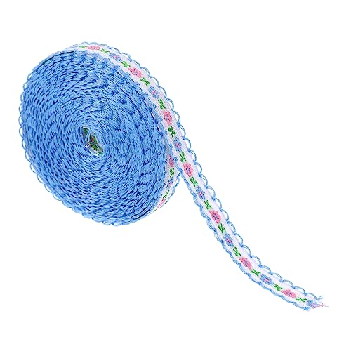 OSALADI 2 Stück Blumenmuster Spitze Stoffband Yards Diy Handwerkszubehör für Kleidung Hochzeit und Dekoration Vielseitige Bestickte Borte für Karten und Vorhänge OSALADI 2 Stück Blumenmuster Spitze Stoffband Yards Diy Handwerkszubehör für Kleidung Hochzeit und Dekoration Vielseitige Bestickte Borte für Karten und Vorhänge von OSALADI