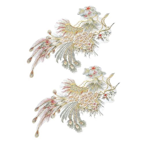 OSALADI 2 Stück Chinesische Stickerei Patches mit Vogel motiv Langlebige Bestickte Applikationen Hautfreundlich Großflächig und Einfach Baumwollkleidung und DIY Stoffe zum Aufnähen OSALADI 2 Stück Chinesische Stickerei Patches mit Vogel motiv Langlebige Bestickte Applikationen Hautfreundlich Großflächig und Einfach Baumwollkleidung und DIY Stoffe zum Aufnähen von OSALADI