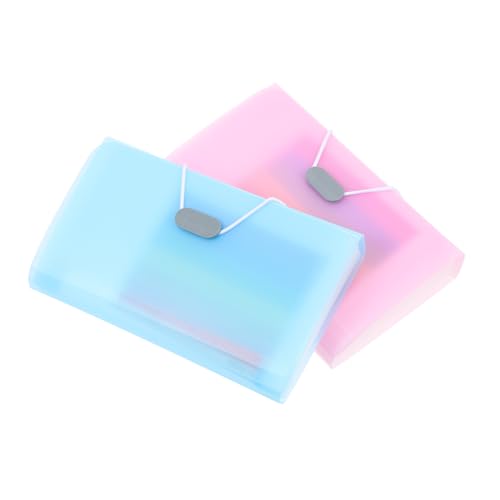 OSALADI 2 Stück Dokumentenmappe Tragbare Fächer Ordner für Büro Quittungen Verträge Tickets Robuster Organizer Blau für Zuhause und Unterwegs OSALADI 2 Stück Dokumentenmappe Tragbare Fächer Ordner für Büro Quittungen Verträge Tickets Robuster Organizer Blau für Zuhause und Unterwegs von OSALADI