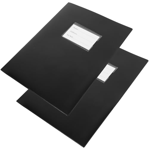 OSALADI 2 Stück Dokumentenmappe Transparent Leicht Robustes Material für Büro und Schule zur Aufbewahrung von Testunterlagen Organisierer für Dokumente von OSALADI
