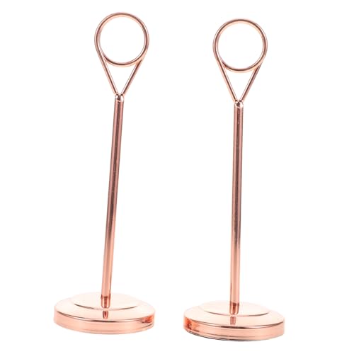 OSALADI 2 Stück Edelstahl Tischkartenhalter Tropfenförmiges Design mit Verdicktem Stab Stabile Halterung für Speisekarten und Platzkarten Rostfrei für Restaurants Hochzeiten und Events OSALADI 2 Stück Edelstahl Tischkartenhalter Tropfenförmiges Design mit Verdicktem Stab Stabile Halterung für Speisekarten und Platzkarten Rostfrei für Restaurants Hochzeiten und Events von OSALADI