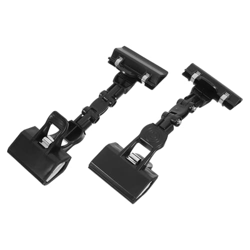 OSALADI 2 Stück Einstellbare Ordner Skizzenblock-Klemmen Doppelkopfklemme Klemmcliphalter Kopierhalterclip Malerei Malplattenclip kopieren Doppelkopf-Malclip Plastik Black OSALADI 2 Stück Einstellbare Ordner Skizzenblock-Klemmen Doppelkopfklemme Klemmcliphalter Kopierhalterclip Malerei Malplattenclip kopieren Doppelkopf-Malclip Plastik Black von OSALADI