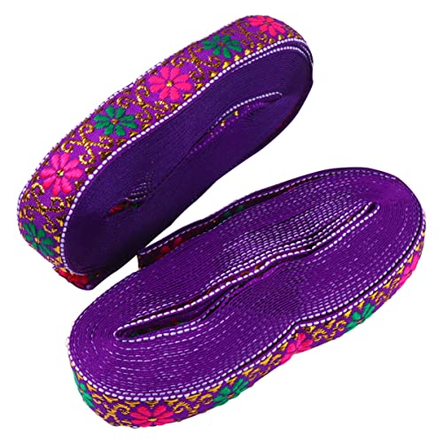 OSALADI 2 Stück Ethnischer Stil DIY Stickerei Spitzenblumenmuster Bestickte für Heimdekoration und Kleidung Lila pro Vielseitig Einsetzbar Leicht zu Handhaben OSALADI 2 Stück Ethnischer Stil DIY Stickerei Spitzenblumenmuster Bestickte für Heimdekoration und Kleidung Lila pro Vielseitig Einsetzbar Leicht zu Handhaben von OSALADI