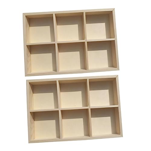 OSALADI 2 Stück Fächer Holz Aufbewahrungsbox für Malutensilien Crayon und Pigment Organizer Teiliges Robuste Multifunktions Box für Kunstbedarf und Schreibtischgebrauch OSALADI 2 Stück Fächer Holz Aufbewahrungsbox für Malutensilien Crayon und Pigment Organizer Teiliges Robuste Multifunktions Box für Kunstbedarf und Schreibtischgebrauch von OSALADI