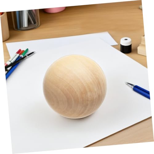 OSALADI 2 Stück Große Holzkugeln aus Massivem Unlackiertem Naturholz Glatte Robuste DIY Holzrohlinge für Bastelarbeiten Kinderkunstprojekte und Vielseitige Wohnaccessoires OSALADI 2 Stück Große Holzkugeln aus Massivem Unlackiertem Naturholz Glatte Robuste DIY Holzrohlinge für Bastelarbeiten Kinderkunstprojekte und Vielseitige Wohnaccessoires von OSALADI