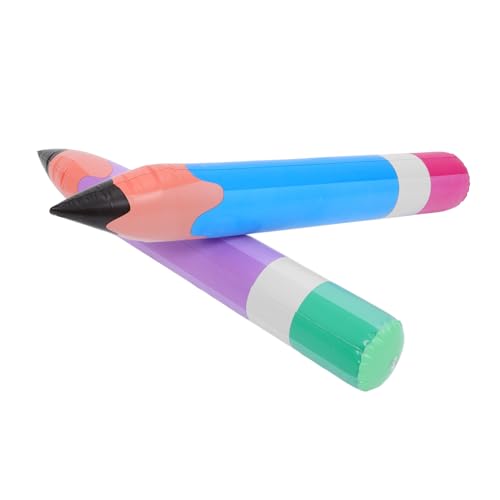 OSALADI 2 Stück Große Inflatable Crayon Deko für Partys Bunte Geburtstagsdeko für Schulfeiern und Kindergeburtstage OSALADI 2 Stück Große Inflatable Crayon Deko für Partys Bunte Geburtstagsdeko für Schulfeiern und Kindergeburtstage von OSALADI