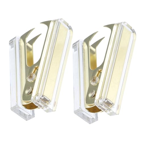 OSALADI 2 Stück Klammerentferner Unter Schreibtisch Hefter Werkzeug Magetischer Payne Remoker Entfernen Entferner Für Flachklammern Klammerabzieher Staple Remover Medical Metall Golden OSALADI 2 Stück Klammerentferner Unter Schreibtisch Hefter Werkzeug Magetischer Payne Remoker Entfernen Entferner Für Flachklammern Klammerabzieher Staple Remover Medical Metall Golden von OSALADI
