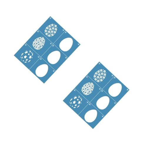 OSALADI 2 Stück Kleber -Screen -Druckvorlage Zeichnung Kunst Siebdruck wiederverwendbar Seide Bildschirm DIY Basteldruckschablone DIY-T-Shirt-Schablone Gittergewebe Blue OSALADI 2 Stück Kleber -Screen -Druckvorlage Zeichnung Kunst Siebdruck wiederverwendbar Seide Bildschirm DIY Basteldruckschablone DIY-T-Shirt-Schablone Gittergewebe Blue von OSALADI