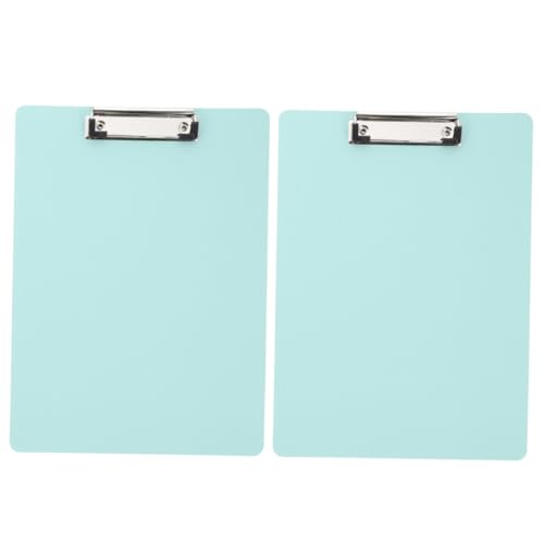 OSALADI 2 Stück Klemmbrett Candy Farben Multifunktionale Schreibtafel aus PP und Aluminiumlegierung Praktische Klemmmappe für Büro Schule Lehrer Leichte Aufbewahrung von Dokumenten und OSALADI 2 Stück Klemmbrett Candy Farben Multifunktionale Schreibtafel aus PP und Aluminiumlegierung Praktische Klemmmappe für Büro Schule Lehrer Leichte Aufbewahrung von Dokumenten und von OSALADI