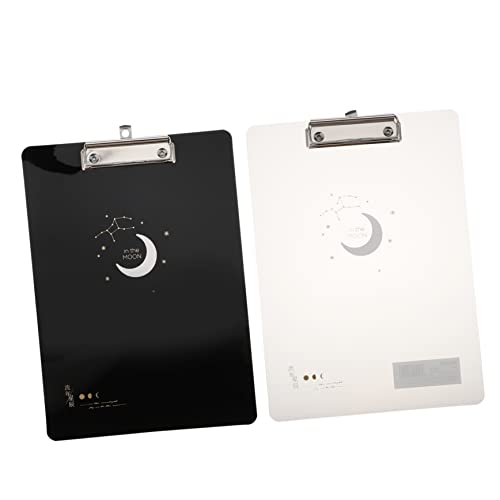 OSALADI 2 Stück Klemmbrett Leichte Schreibplatten mit Metallclip für Schule Büro und Zuhause Dokumentenablage Farblich Zufällig Einfache Handhabung Zufällige Farbe Zufällige Farbe OSALADI 2 Stück Klemmbrett Leichte Schreibplatten mit Metallclip für Schule Büro und Zuhause Dokumentenablage Farblich Zufällig Einfache Handhabung Zufällige Farbe Zufällige Farbe von OSALADI