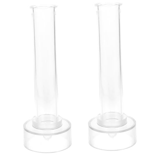 OSALADI 2 Stück Kreative Acrylkerzenformen für Diy Kerzenherstellung Flexible Gießform für Taper Kerzen für Dekorationen und Kreative Projekte von OSALADI