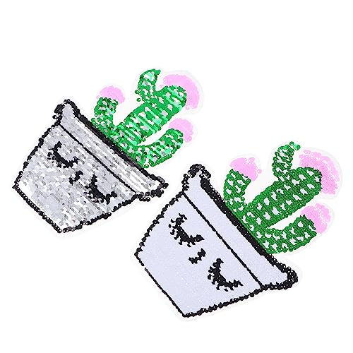 OSALADI 2 Stück Kreative Kaktus Aufnäher für Kleidung und Taschen Bügelpatches für Diy Projekte Bunte Applikationen Dekorative Flicken Sicherem Material Zufällige Farbe OSALADI 2 Stück Kreative Kaktus Aufnäher für Kleidung und Taschen Bügelpatches für Diy Projekte Bunte Applikationen Dekorative Flicken Sicherem Material Zufällige Farbe von OSALADI