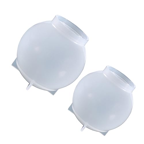 OSALADI 2 Stück Kristallkugel Silikonform Diy Epoxidharz Gießform für Bastelprojekte für Dekoration und Projekte Wiederverwendbar und Einfach zu Handhaben OSALADI 2 Stück Kristallkugel Silikonform Diy Epoxidharz Gießform für Bastelprojekte für Dekoration und Projekte Wiederverwendbar und Einfach zu Handhaben von OSALADI