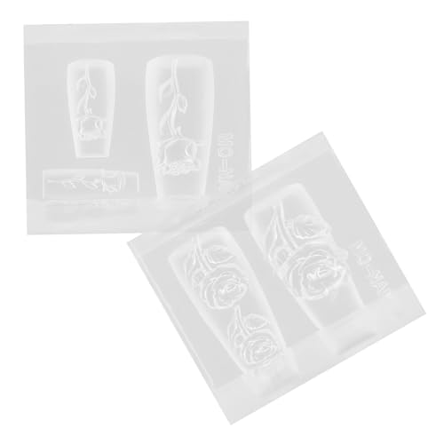 OSALADI 2 Stück Lotus Rose Form Tipps UV Nägel Lilie Nagel Polieren Formen für Harz Geschnitzte Silikonform Gießformen aus Harz dekorative Silikonform winzige Silikonformen Kieselgel Weiß OSALADI 2 Stück Lotus Rose Form Tipps UV Nägel Lilie Nagel Polieren Formen für Harz Geschnitzte Silikonform Gießformen aus Harz dekorative Silikonform winzige Silikonformen Kieselgel Weiß von OSALADI