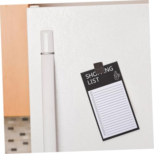 OSALADI 2 Stück Magnetischer Notizblock Kühlschrank To do Liste mit Starkem Magnet Rückseite Wiederverwendbar Einzigartiges Design für Einkaufslisten und Organisation OSALADI 2 Stück Magnetischer Notizblock Kühlschrank To do Liste mit Starkem Magnet Rückseite Wiederverwendbar Einzigartiges Design für Einkaufslisten und Organisation von OSALADI