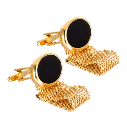 OSALADI 2 Stück Metallknöpfe für Mäntel Goldene Ovale Kettenknöpfe zum Nähen Veredlung für Hemden Pullover Schals Handschuhe Robuste DIY Zubehör OSALADI 2 Stück Metallknöpfe für Mäntel Goldene Ovale Kettenknöpfe zum Nähen Veredlung für Hemden Pullover Schals Handschuhe Robuste DIY Zubehör von OSALADI