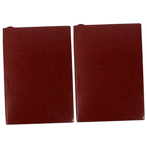 OSALADI 2 Stück Notizbuch Süße Notizbücher Für Die Schule Notizbücher Für Mädchen Business-notizbücher Handliches Kontobuch Reisetagebuch Buch Notizblöcke Aus Kunstleder Papier Brown OSALADI 2 Stück Notizbuch Süße Notizbücher Für Die Schule Notizbücher Für Mädchen Business-notizbücher Handliches Kontobuch Reisetagebuch Buch Notizblöcke Aus Kunstleder Papier Brown von OSALADI