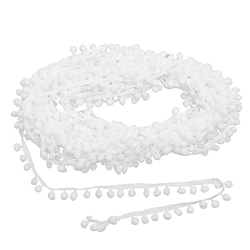 OSALADI 2 Stück Pompom-Spitze Fell sticken Nähen bunt für Poms Kleidung trimmen floral bestickte Borte DIY Nähhandwerk DIY Nähzubehör DIY-Bekleidungszubehör Polyester Weiß OSALADI 2 Stück Pompom-Spitze Fell sticken Nähen bunt für Poms Kleidung trimmen floral bestickte Borte DIY Nähhandwerk DIY Nähzubehör DIY-Bekleidungszubehör Polyester Weiß von OSALADI