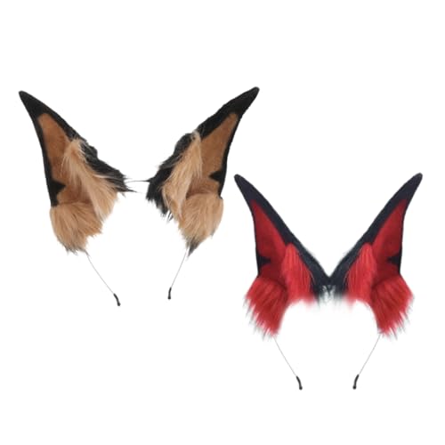 OSALADI 2 Stück Realistische Tierohren für Cosplay und Fotografie Furry Haarreifen für Erwachsene für Halloween und Kostümparty OSALADI 2 Stück Realistische Tierohren für Cosplay und Fotografie Furry Haarreifen für Erwachsene für Halloween und Kostümparty von OSALADI