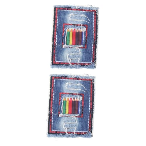 OSALADI 2 Stück Reparatur Patch für Jeans Selbstklebend und Aufbügelbar Designs für Kleidung Einfache Anwendung Flicken von Hosen und Jacken OSALADI 2 Stück Reparatur Patch für Jeans Selbstklebend und Aufbügelbar Designs für Kleidung Einfache Anwendung Flicken von Hosen und Jacken von OSALADI