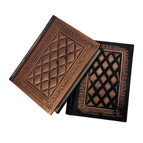 OSALADI 2 Stück Retro Leder -notizblock Notizbuch Notizbücher Für Die Arbeit Schulbedarf Notizblock Für Geschäftliches Schreiben Kleiner Notizblock Notebook-büro Kunstleder OSALADI 2 Stück Retro Leder -notizblock Notizbuch Notizbücher Für Die Arbeit Schulbedarf Notizblock Für Geschäftliches Schreiben Kleiner Notizblock Notebook-büro Kunstleder von OSALADI