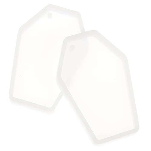 OSALADI 2 Stück Schlüsselanhänger Gießformen Form Eines Wiederverwendbare Diy Epoxidharz Formen für Kreative Bastelprojekte für Schmuckherstellung und Dekoration OSALADI 2 Stück Schlüsselanhänger Gießformen Form Eines Wiederverwendbare Diy Epoxidharz Formen für Kreative Bastelprojekte für Schmuckherstellung und Dekoration von OSALADI