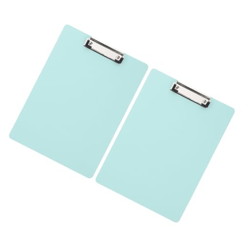 OSALADI 2 Stück Schreibbrett aus Langlebigem PP und Aluminiumlegierung Flexibles Klemmbrett für Büro und Schule Stabiles Clipboard zur Dokumentenorganisation für Lehrer und OSALADI 2 Stück Schreibbrett aus Langlebigem PP und Aluminiumlegierung Flexibles Klemmbrett für Büro und Schule Stabiles Clipboard zur Dokumentenorganisation für Lehrer und von OSALADI