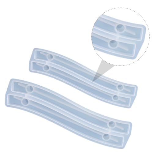 OSALADI 2 Stück Silikon Gießform für Obsttablett Griffe Diy Epoxidharz Formen Dekorative Handgriffe Einfach zu Entformen Reinigen für Bastelprojekte OSALADI 2 Stück Silikon Gießform für Obsttablett Griffe Diy Epoxidharz Formen Dekorative Handgriffe Einfach zu Entformen Reinigen für Bastelprojekte von OSALADI