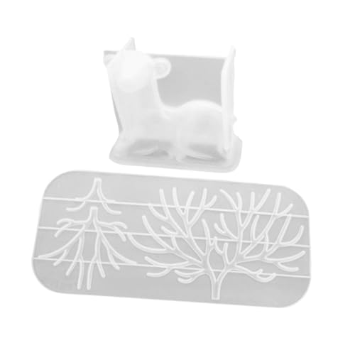 OSALADI 2 Stück Silikon Gießformen für Diy Deko Kleine und Geweihformen Flexiblem Silikon für Epoxidharz Handwerk und Kreative Gestaltung OSALADI 2 Stück Silikon Gießformen für Diy Deko Kleine und Geweihformen Flexiblem Silikon für Epoxidharz Handwerk und Kreative Gestaltung von OSALADI