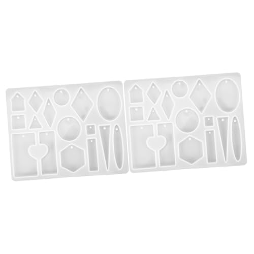 OSALADI 2 Stück Silikonform Herzanhänger für Schmuckherstellung DIY Gießform für Ohrringe und Schlüsselanhänger Wiederverwendbar Einfach zu Entformen für Bastelprojekte OSALADI 2 Stück Silikonform Herzanhänger für Schmuckherstellung DIY Gießform für Ohrringe und Schlüsselanhänger Wiederverwendbar Einfach zu Entformen für Bastelprojekte von OSALADI