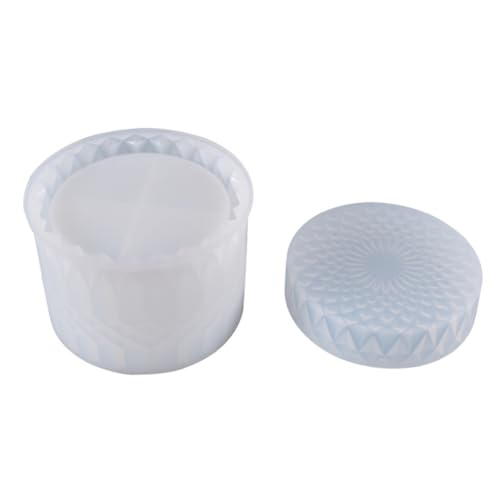 OSALADI 2 Stück Silikonform für Diy Schmuckbox Dekorative Aufbewahrungsbox mit Deckel Epoxidharz Gießform für Kreative Bastelprojekte für Handwerksliebhaber OSALADI 2 Stück Silikonform für Diy Schmuckbox Dekorative Aufbewahrungsbox mit Deckel Epoxidharz Gießform für Kreative Bastelprojekte für Handwerksliebhaber von OSALADI