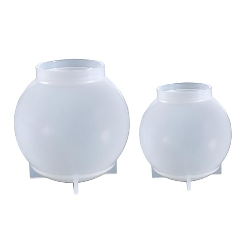 OSALADI 2 Stück Silikonform für Kristallkugel Diy Harz Gießform Runde Silikonformen für Schmuckherstellung Einfach zu Entformen und Wiederverwendbar OSALADI 2 Stück Silikonform für Kristallkugel Diy Harz Gießform Runde Silikonformen für Schmuckherstellung Einfach zu Entformen und Wiederverwendbar von OSALADI