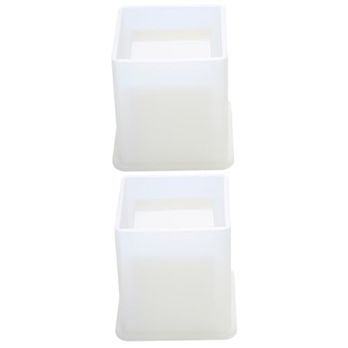 OSALADI 2 Stück Silikonform für Stifthalter Quadratische Gießform für Diy Epoxidharz zum Basteln von Fondant Eiswürfeln und Mehr Hitzebeständig und Leicht zu Reinigen OSALADI 2 Stück Silikonform für Stifthalter Quadratische Gießform für Diy Epoxidharz zum Basteln von Fondant Eiswürfeln und Mehr Hitzebeständig und Leicht zu Reinigen von OSALADI