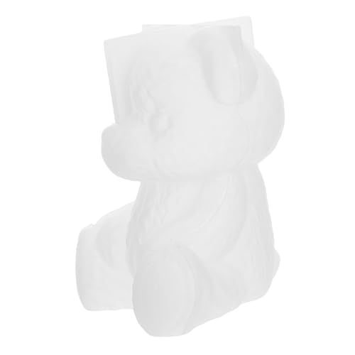 OSALADI 2 Stück Silikonform tragen Cupcake-Topper-Form Fondant-Kuchenform Silikonformen für Epoxidharz Silikonform in Bärenform Schokoladenform selber machen Bär Backform Kieselgel Weiß OSALADI 2 Stück Silikonform tragen Cupcake-Topper-Form Fondant-Kuchenform Silikonformen für Epoxidharz Silikonform in Bärenform Schokoladenform selber machen Bär Backform Kieselgel Weiß von OSALADI