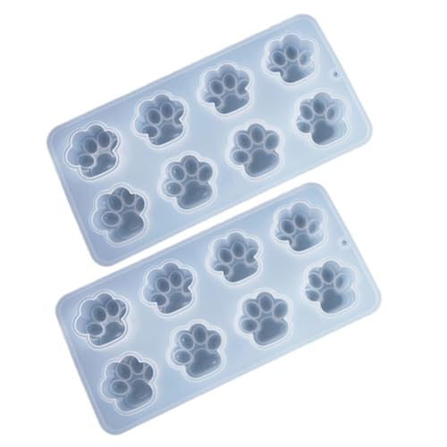OSALADI 2 Stück Silikonformen Katzenpfote Gießformen für Diy Schmuckherstellung Epoxidharz Gießform Handliches Design für Kreative Projekte und OSALADI 2 Stück Silikonformen Katzenpfote Gießformen für Diy Schmuckherstellung Epoxidharz Gießform Handliches Design für Kreative Projekte und von OSALADI